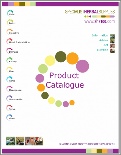 Specialist Herbal Supplies detailed herbal catalogue